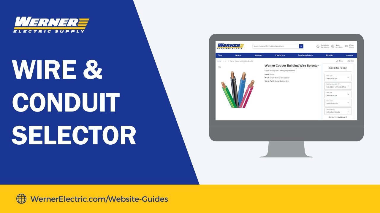 Wire & Conduit Selector