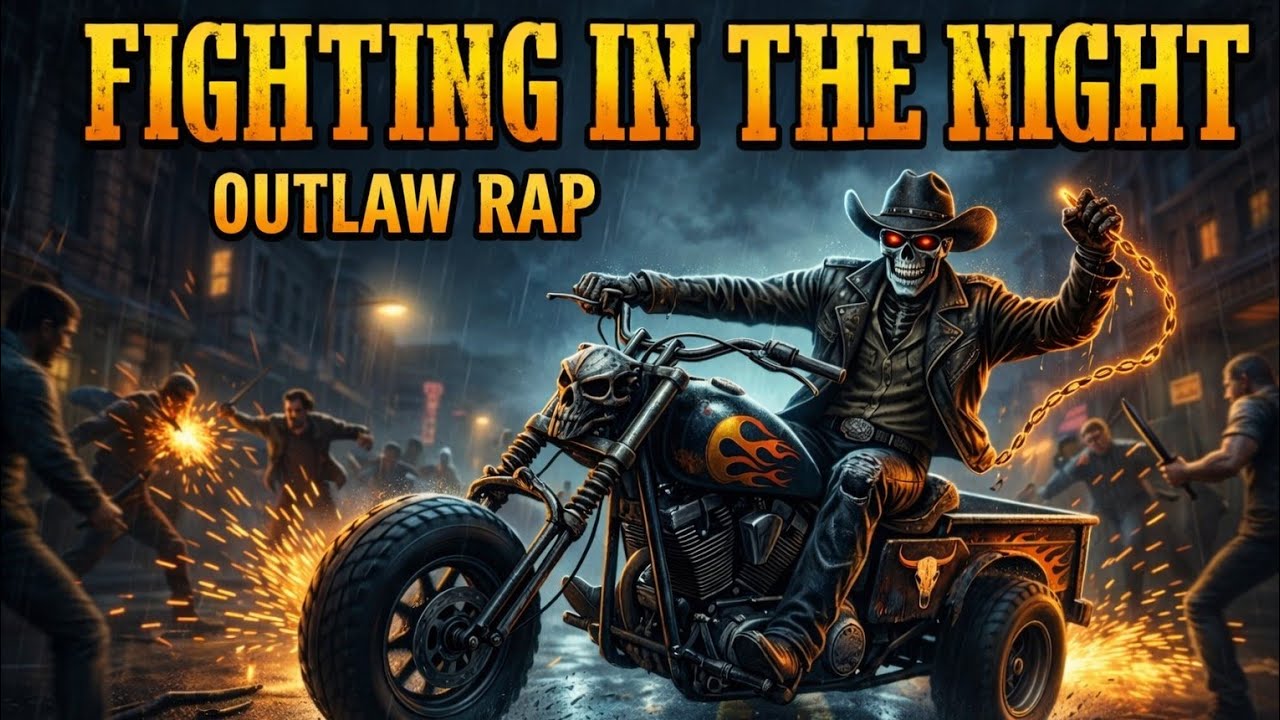 Riding Truck Like a Bike, Fighting in the Night 🔥 | Dark Outlaw Country Rap
