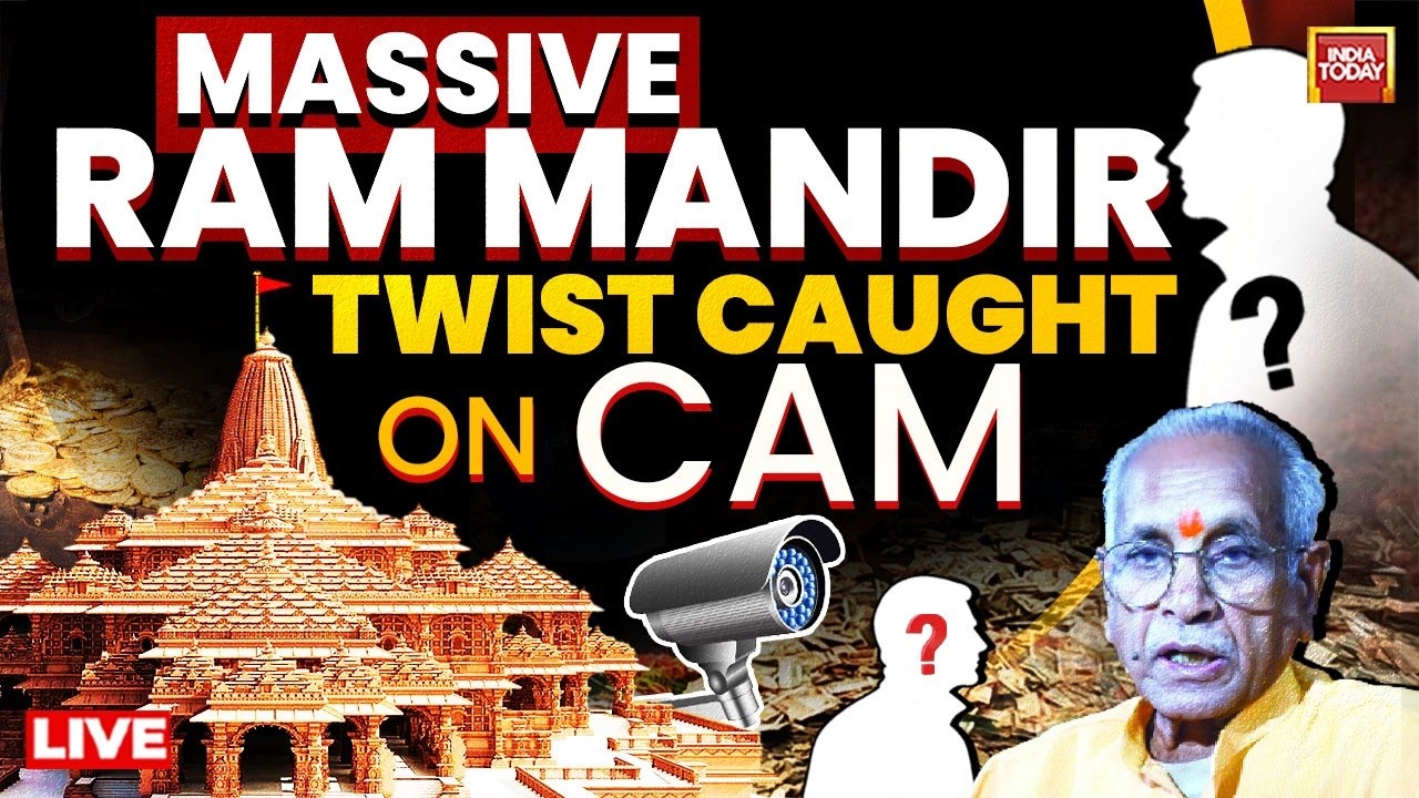 Ram Mandir Donation Theft LIVE: CCTV Captures Staffers Allegedly Stealing Cash | ₹10 Lakh Recovered