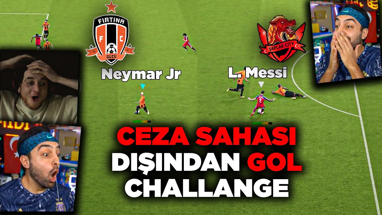 CEZA SAHASI DIŞINDAN GOL ATMA CHALLANGE !! #FIRvsSAP  Kapışma LİGİ 2023