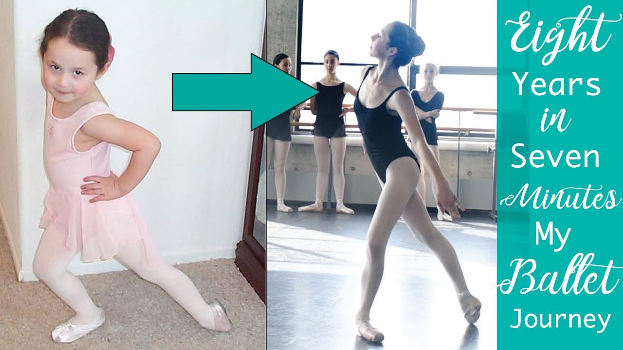Ballet Journey 8 years in 7 minutes compilation - Robbie Downey - First Pointe Shoes to Job Search
