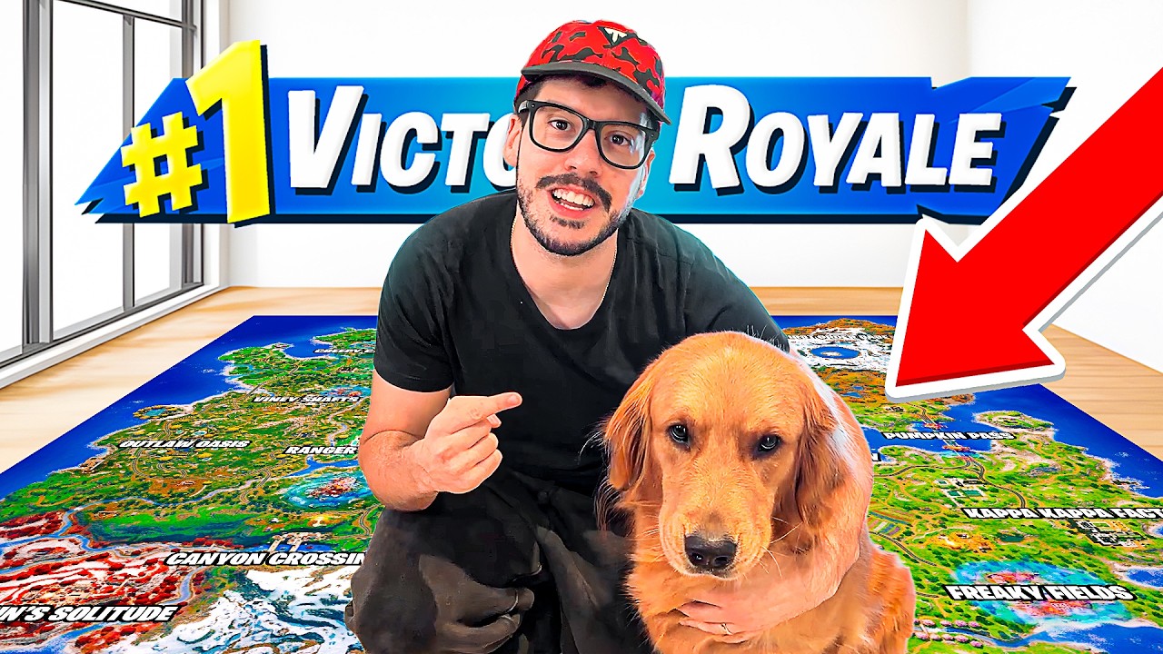 Использую мою *СОБАКУ* для управления игрой Fortnite!