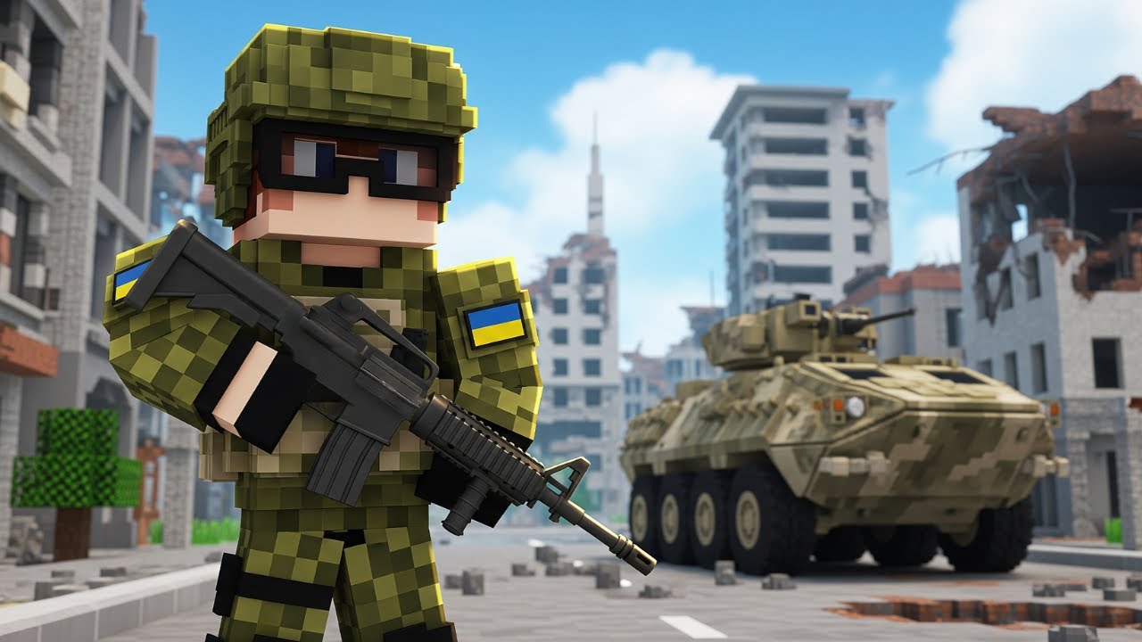 Майнкрафт з війною! Огляд моду SUPERB Warfare.