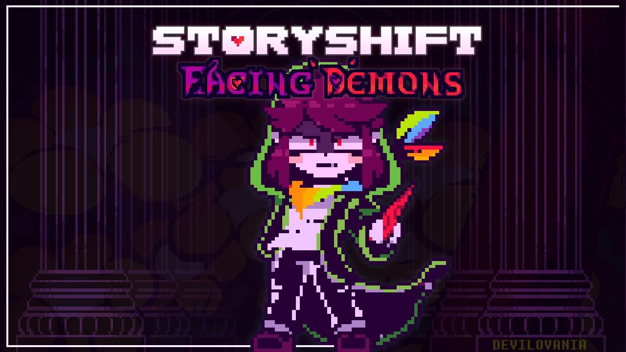 Storyshift Facing Demons - Chara Battle | Full Fight | Devilovania