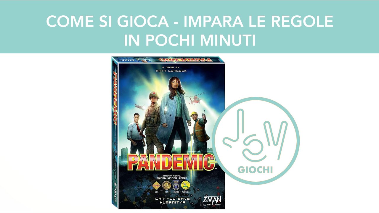 COME SI GIOCA - Pandemic