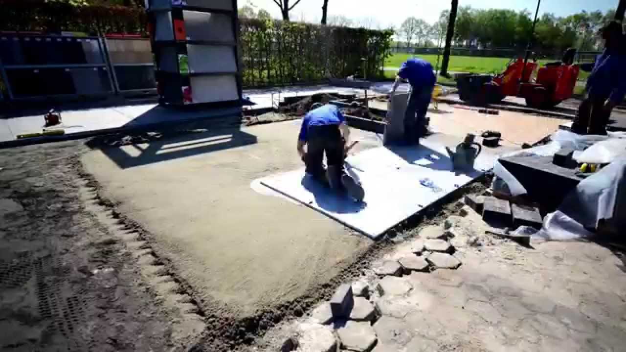 Keramische terrastegels