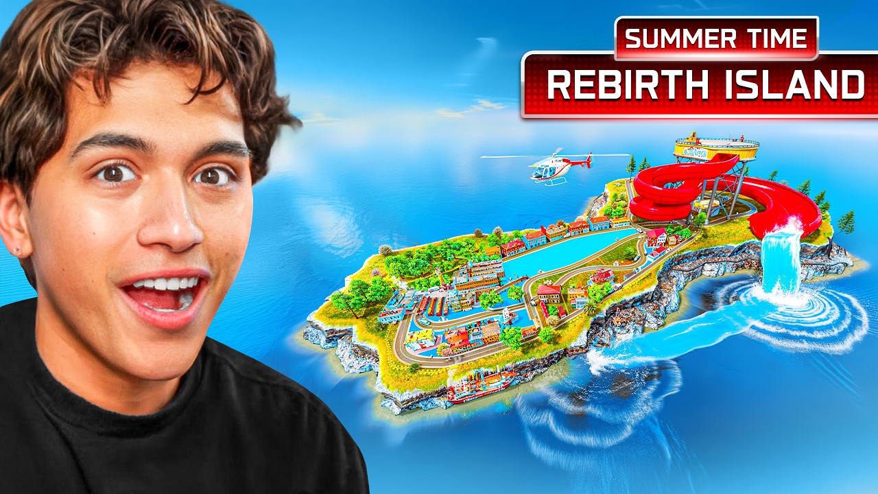 the NEW SUMMER REBIRTH ISLAND MAP is here 😍