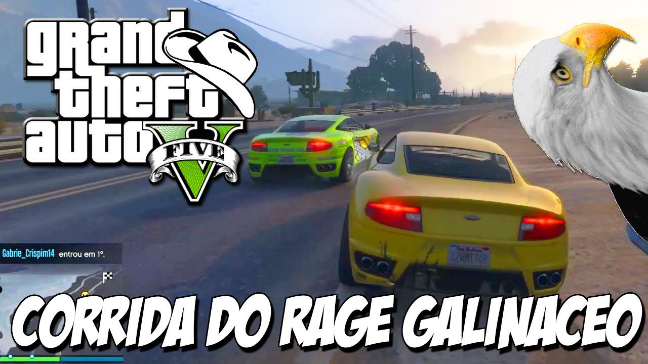 GTA 5 Online (PS4) - Corrida Rallycross: O Maior Rage Galináceo !
