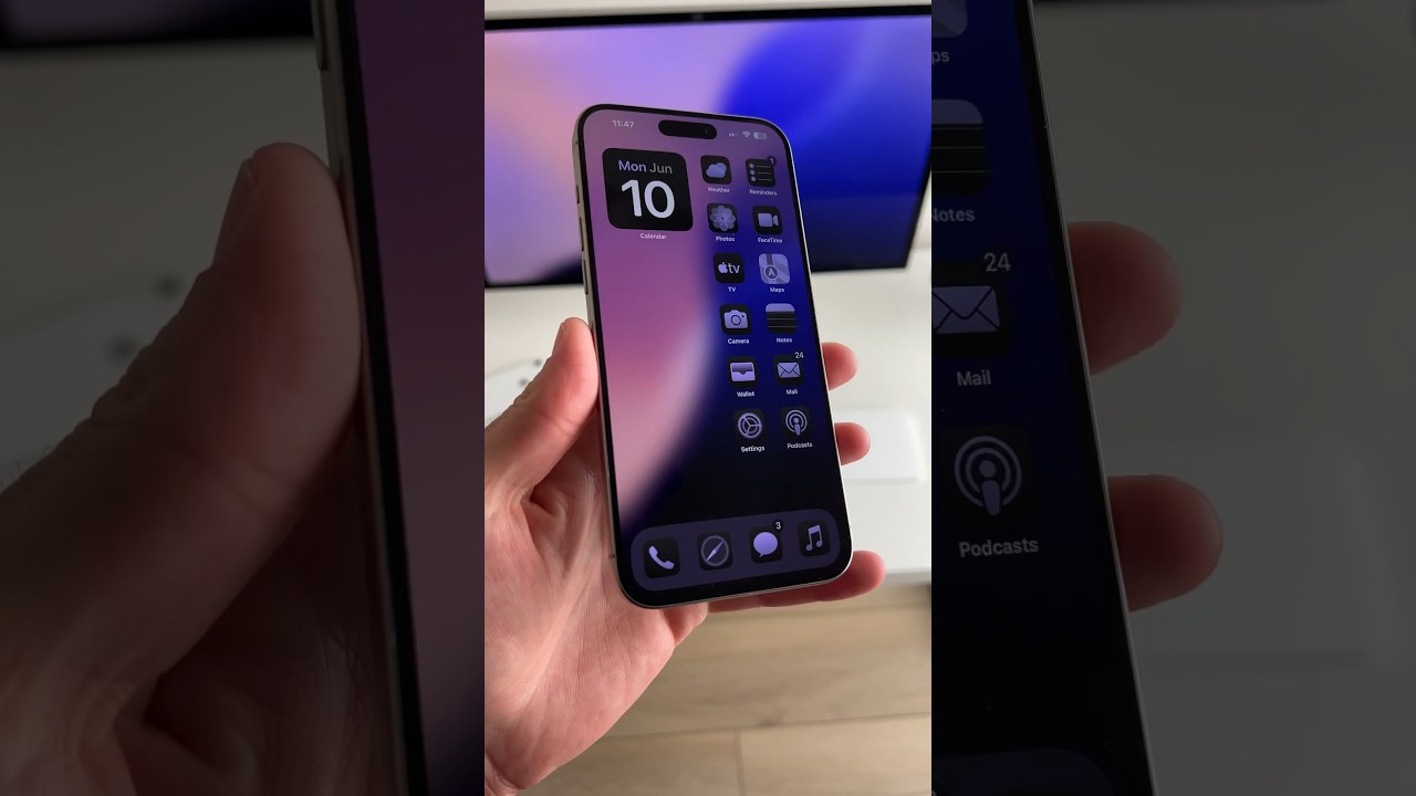 iOS 18 Home Screen Customization is Crazy!  No Jailbreak!