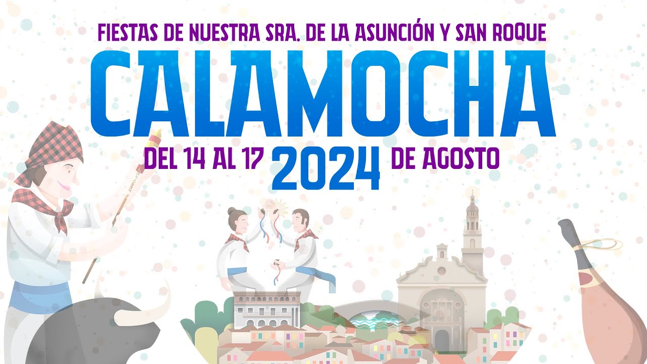 Fiestas de Calamocha 2024: Subida de San Roque