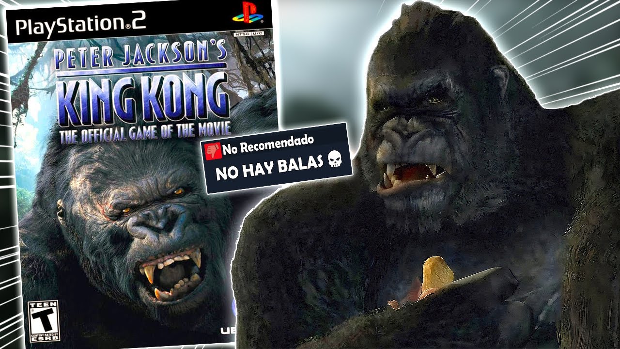 KING KONG ps2 es ATERRADOR pero DIVERTIDO