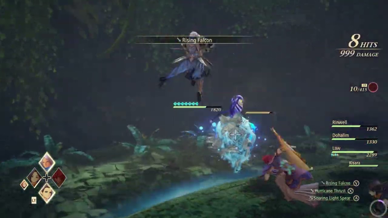 Tales Of Arise: Alphen and Dohalim Boost Strike Combo