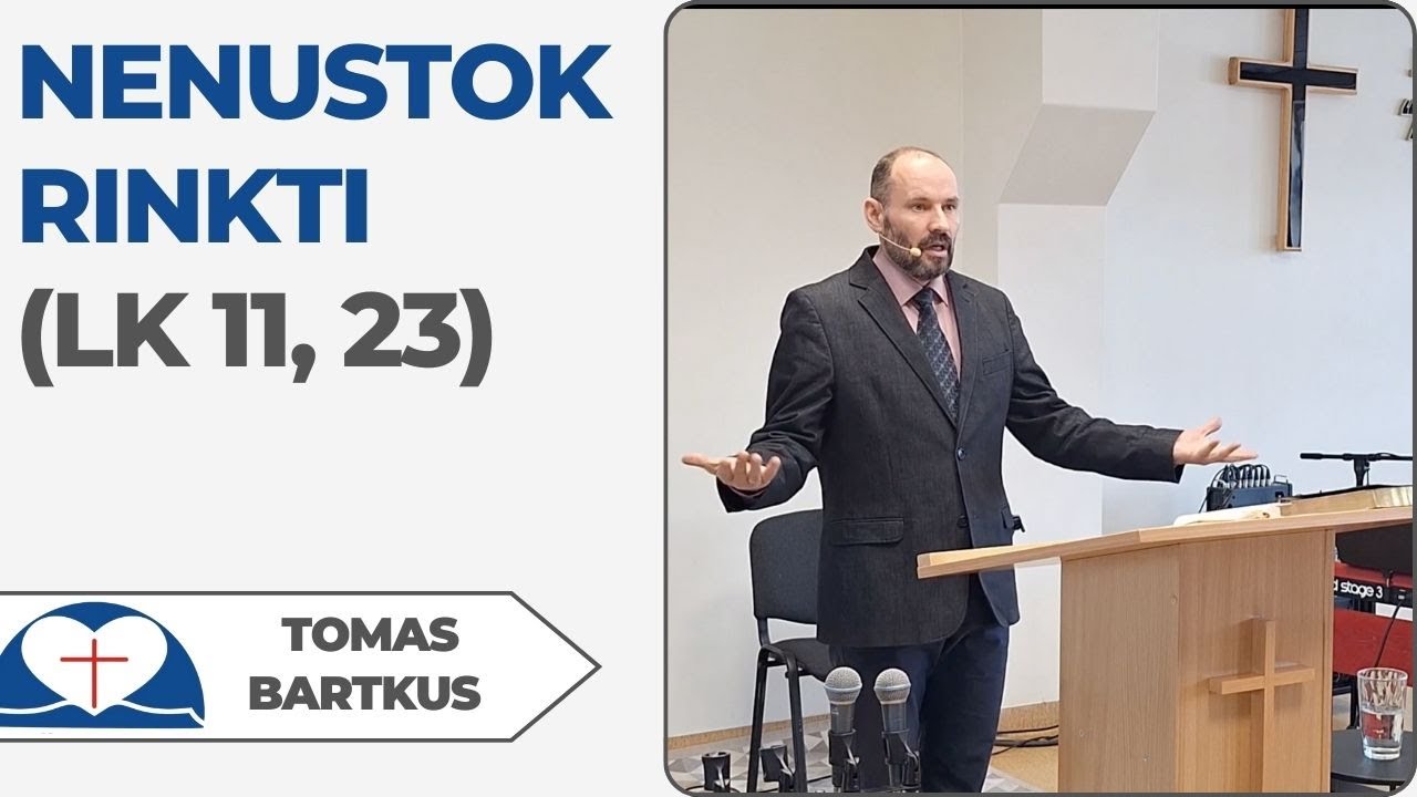 Tomas Bartkus - „Nenustok rinkti