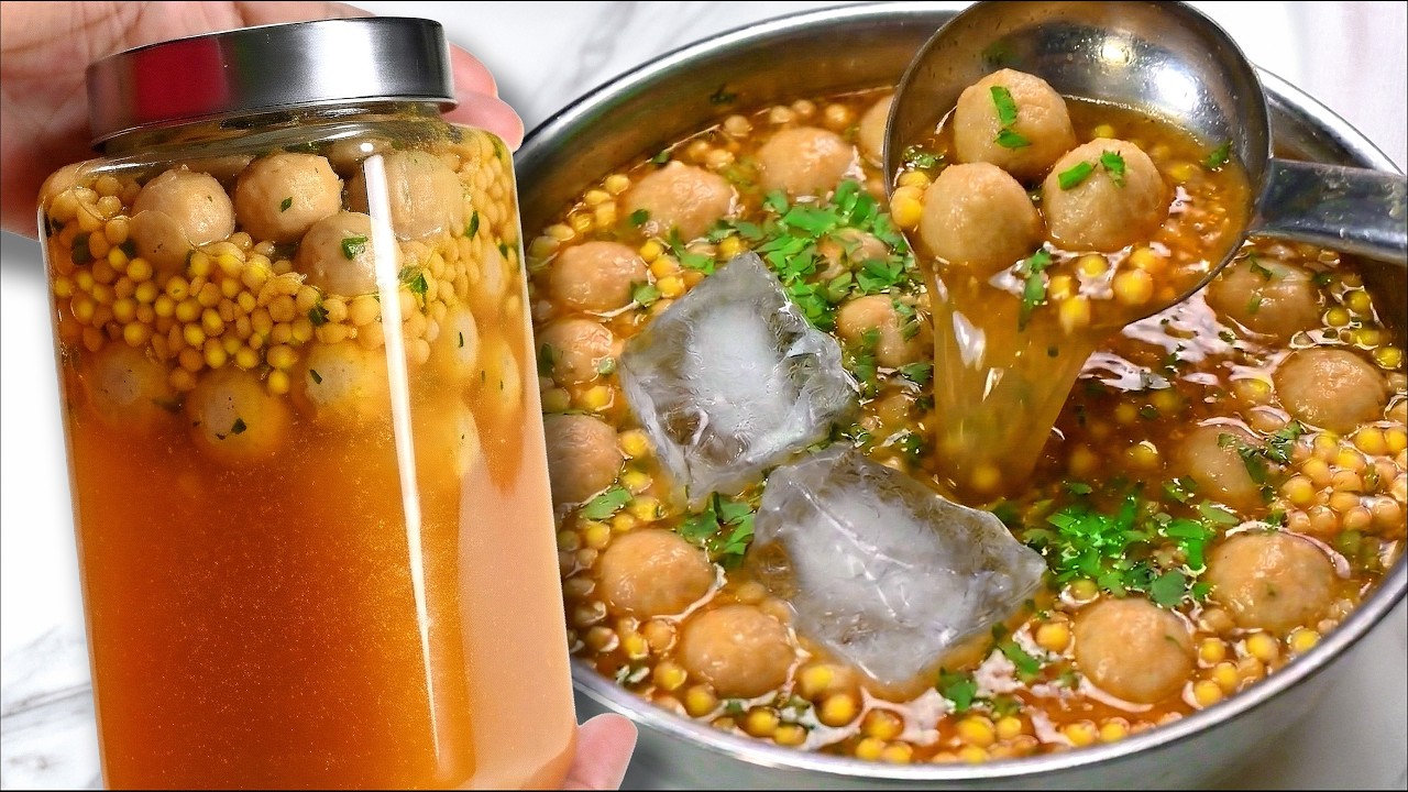 भयंकर गर्मियों में पेट की हर बीमारी दूर करे ये राजस्थानी कांजी वड़ा | Probiotic Summer Drink