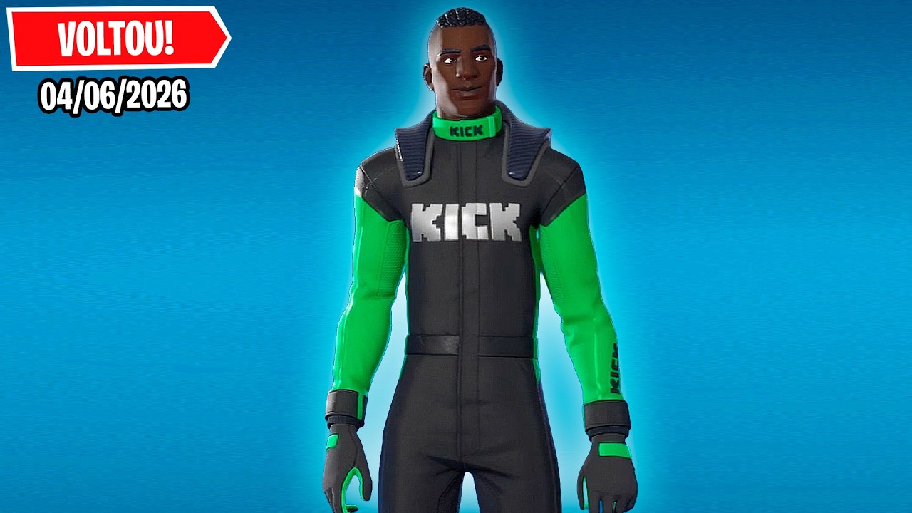 TURBINADO KICK VOLTOU! Nova Loja de Hoje Fortnite [04 de Junho 2026] Loja de Itens