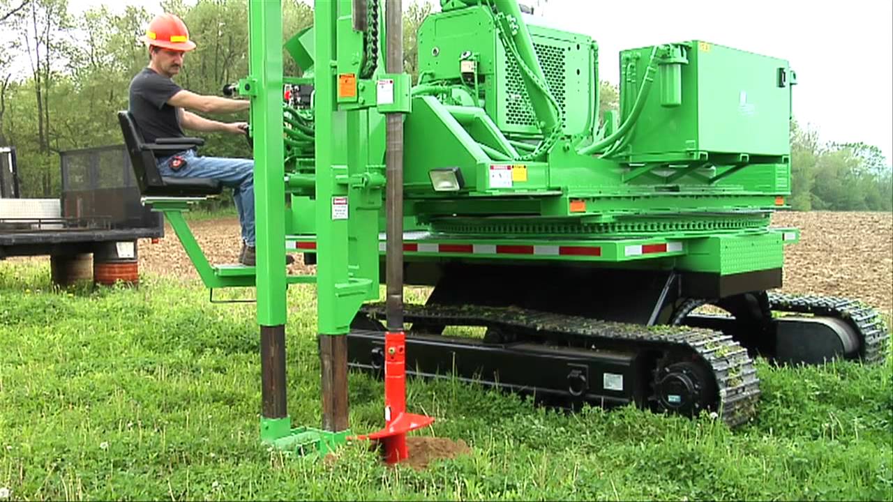 Post Driver - GRT Utilicorp Track Mounted Post Driver / Solar Piling