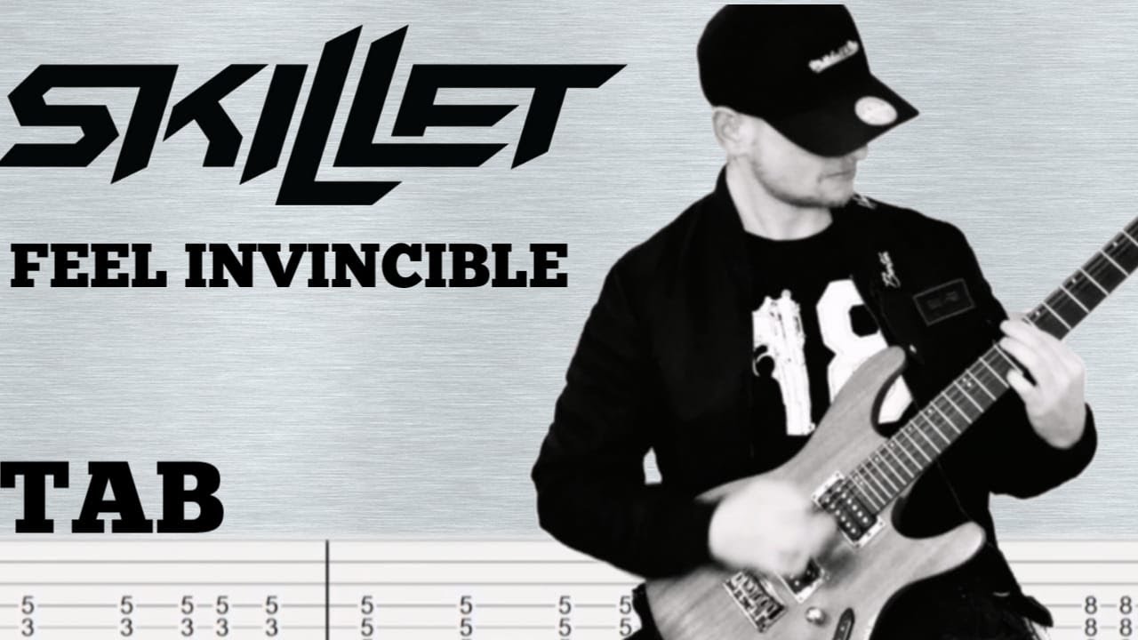 Skillet - Feel Invincible | Guitar Cover | Tab