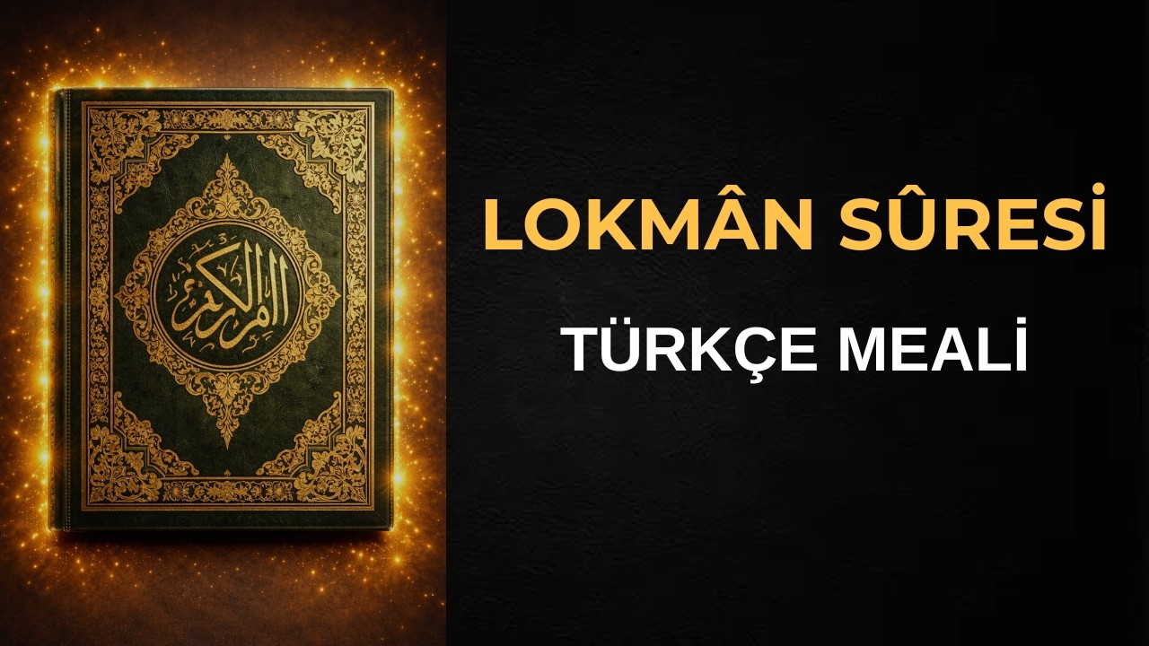 Lokman Suresi Türkçe Meali | 31. Sure | Kur'an-ı Kerim