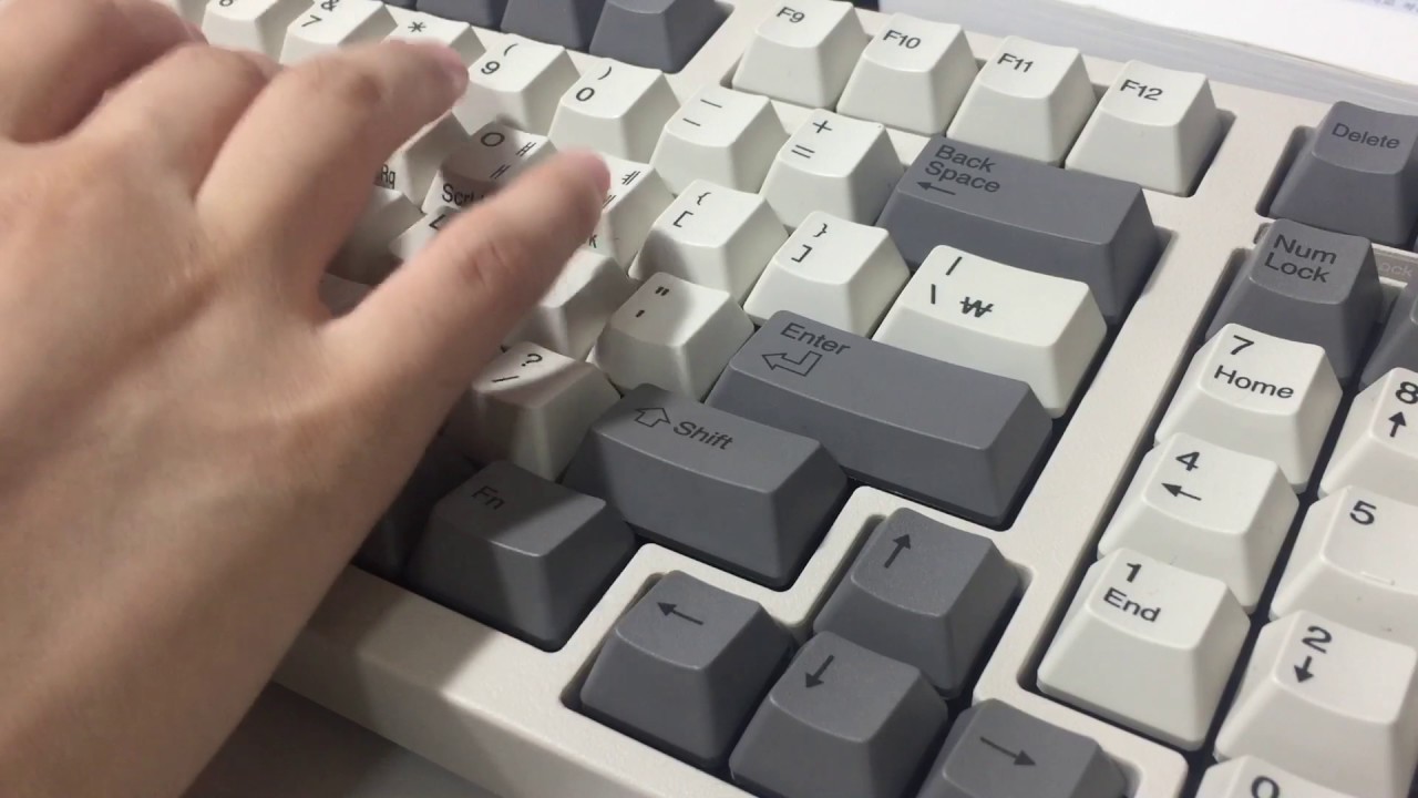 FC980C typingsound (leopold topre)