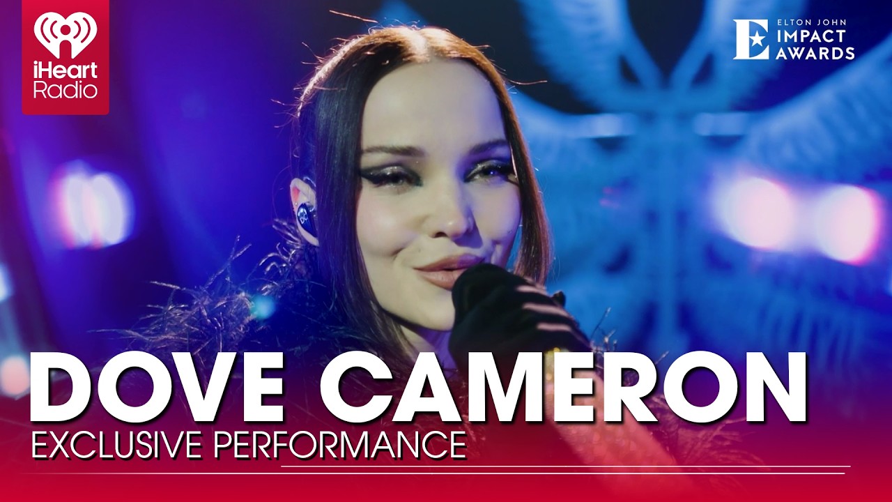 Dove Cameron Performs for the Elton John Impact Awards