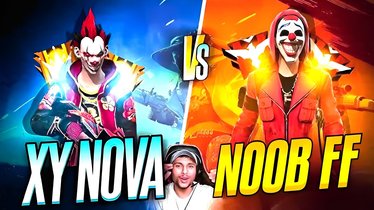 Nova vs Noob FF 1v1 😱 Epic Custom Room Fight | Free Fire Pro vs Noob Gameplay