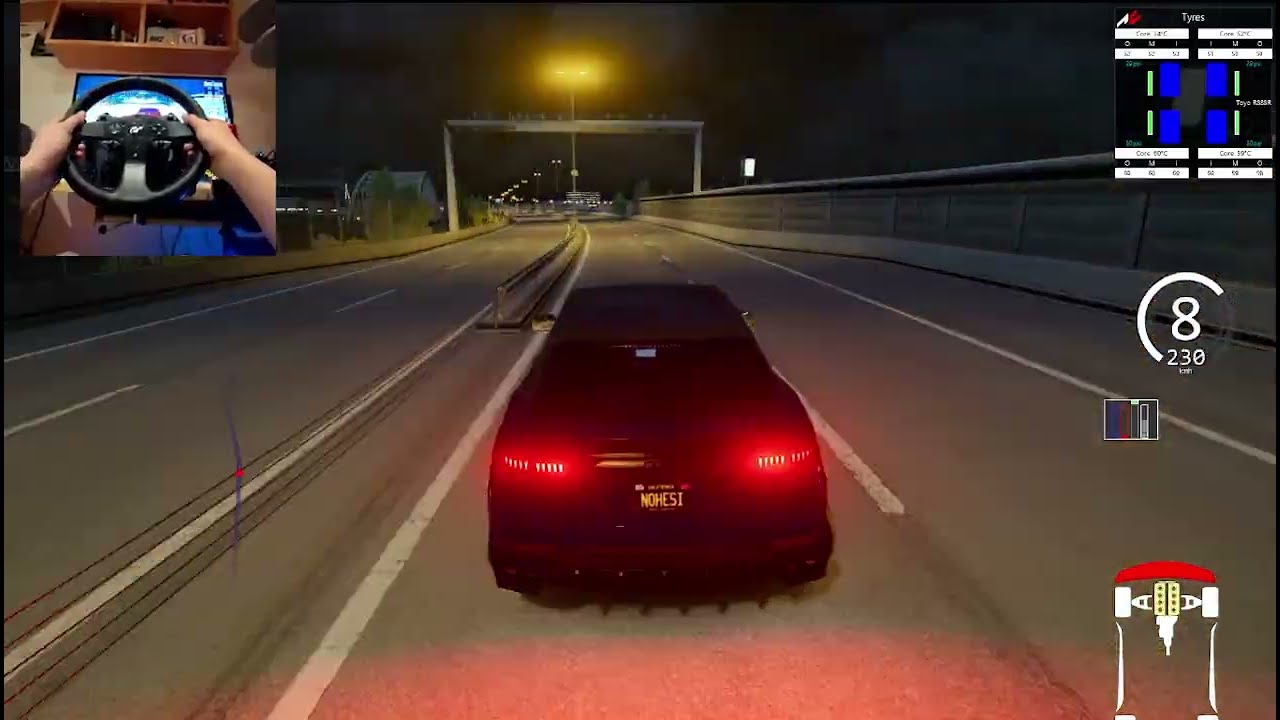 Audi RSQ8 1000HP POV – Assetto Corsa con T300 y Shifter TH8S