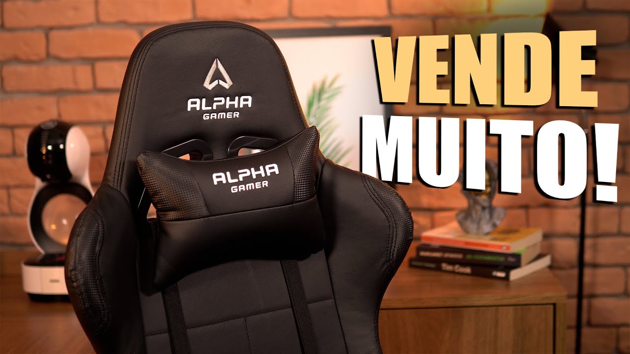 ALPHA GAMER VEGA // essa CADEIRA ERGONOMICA BARATA vale a pena? 🔥Análise!🔥