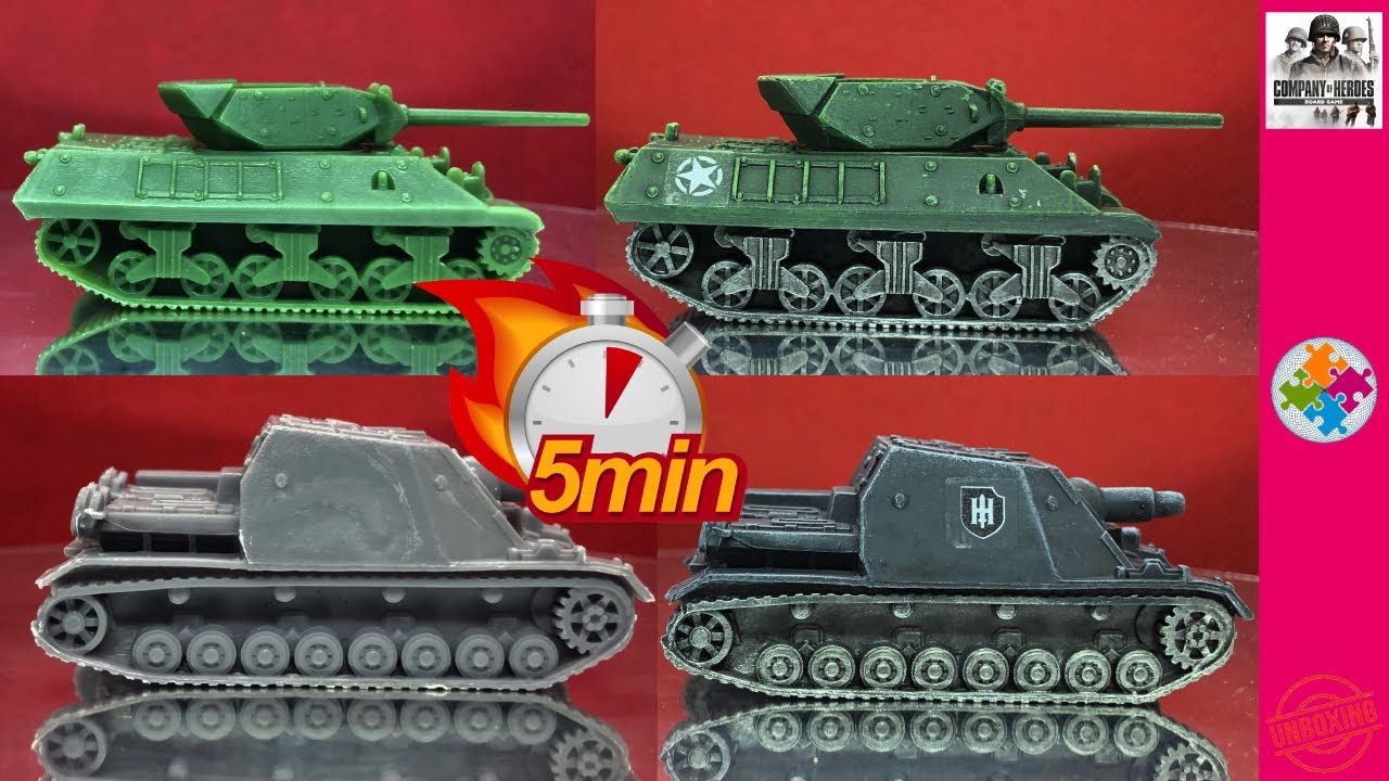[COMPANY OF HEROES BOARD GAME] tuto speed PAINTING