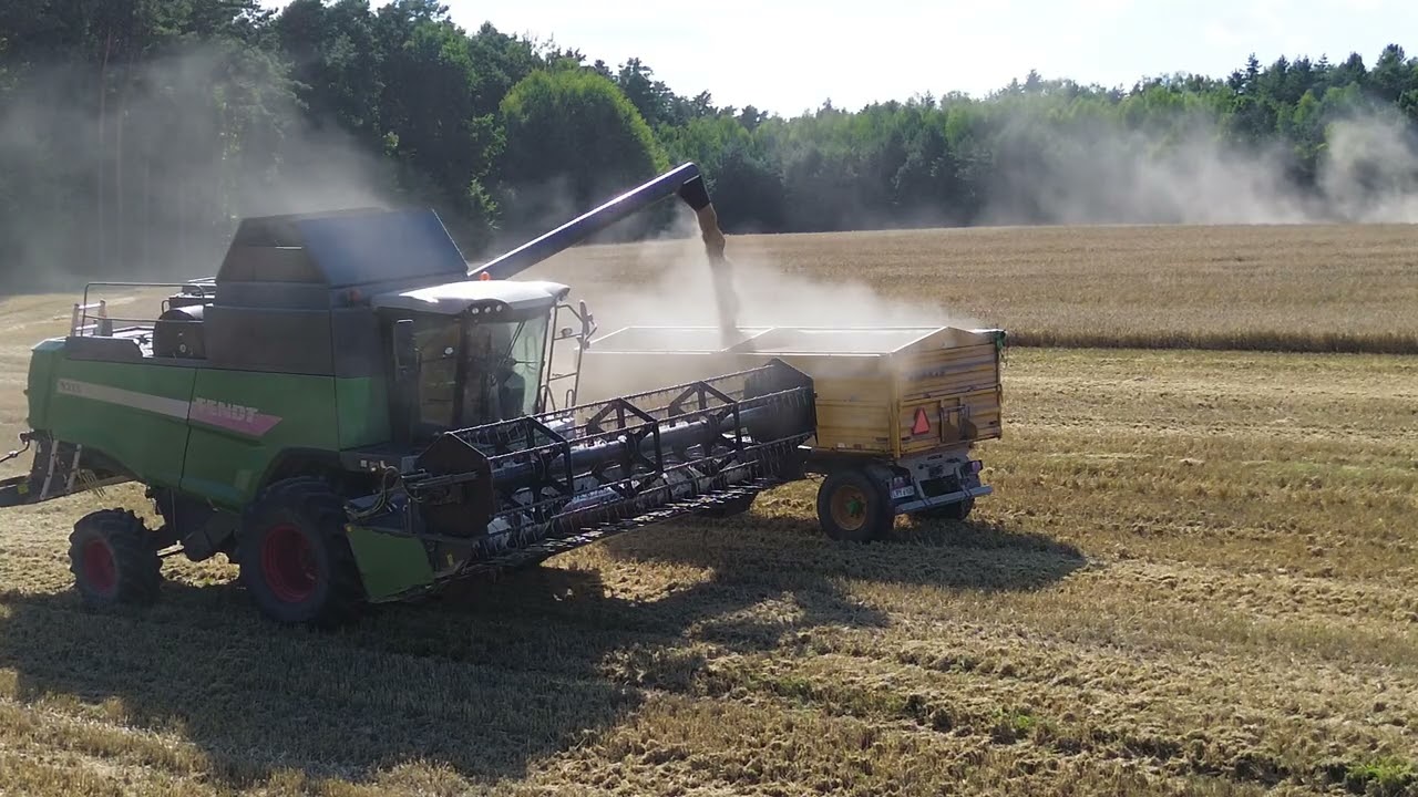 Kombajn Fendt 6275 L ★ Raiffeisen Waren #żniwa2024