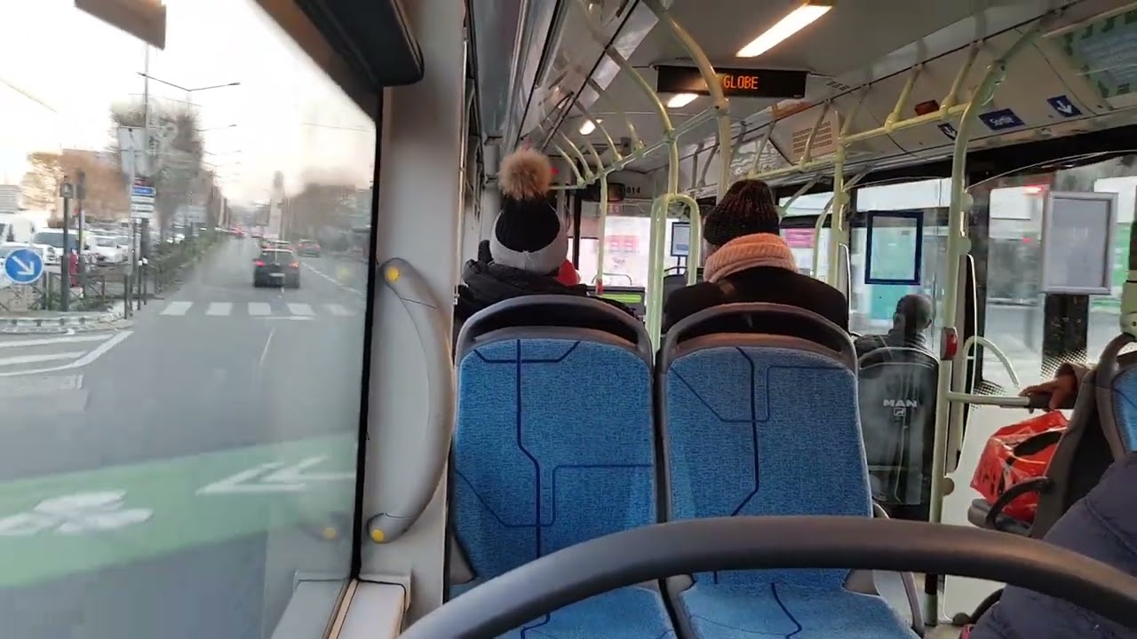 {KICKDOWN} MAN Lion's City A37 (NL253) numéro 9814 sur la ligne 250 RATP.
