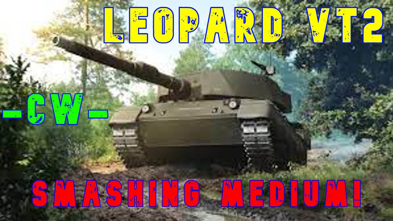 Leopard VT2 Smashing Medium! -CW- ll Wot Console - @WorldofTanksModernArmor