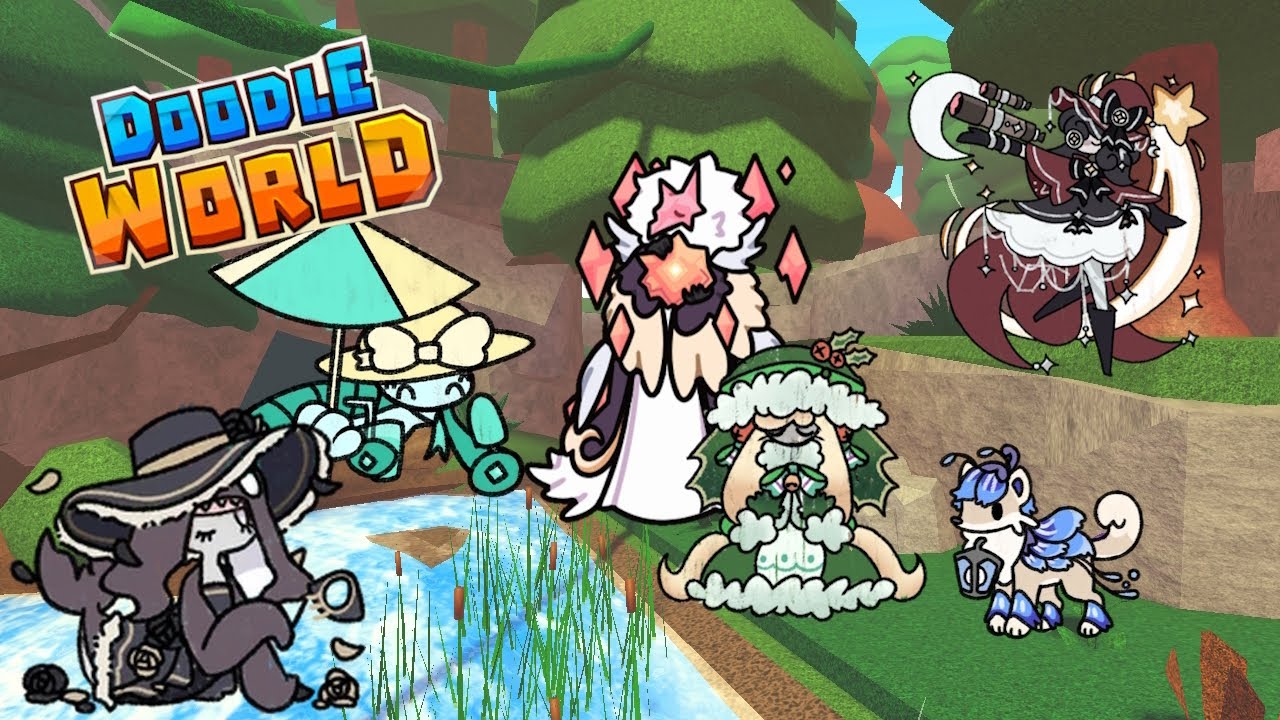 【Doodle World PvP】I Used The Most Beautiful Doodles in Ranked PvP...