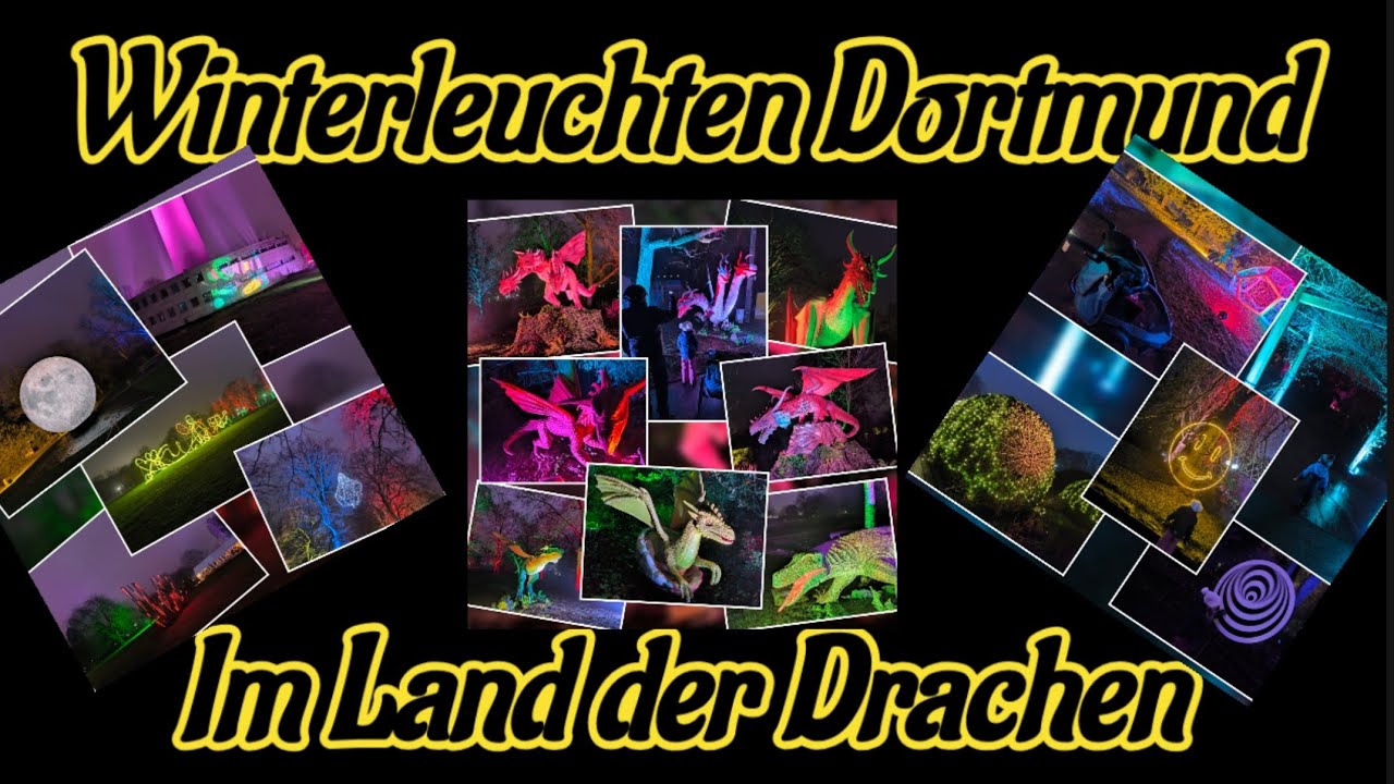Winterleuchten Dortmund / Im Land der Drachen 