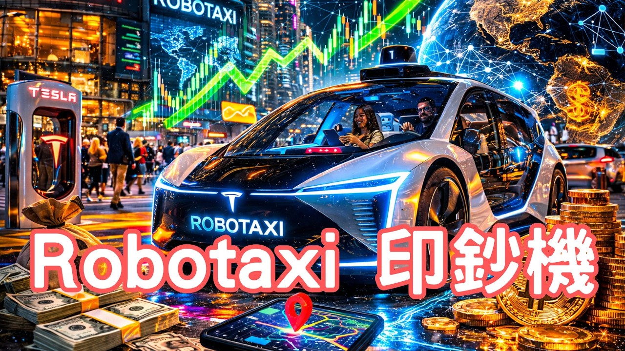 自動駕駛不只是交通革命 CyberCab如何把城市變成會賺錢的經濟網路 #cybercab  #autonomous  #economy