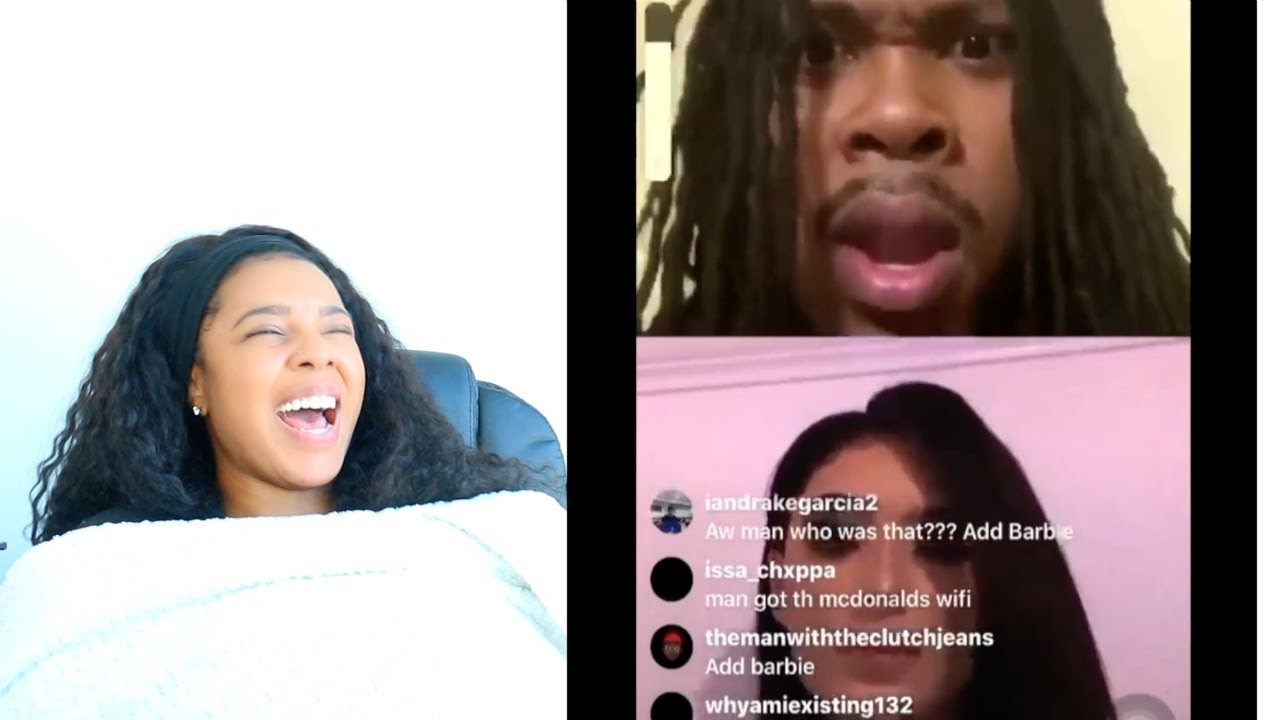 PRETTY DUDE TROLLS GUYS ON INSTAGRAM LIVE! | Reaction