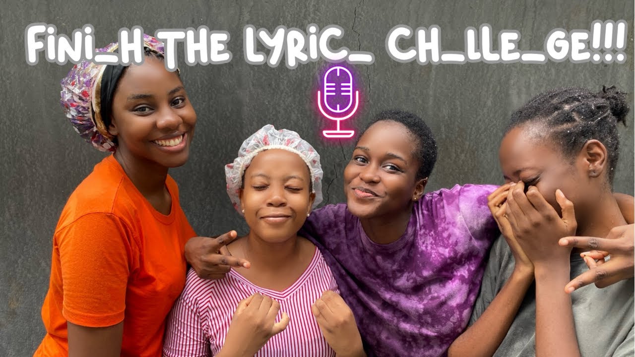 FINISH THE LYRICS CHALLENGE!