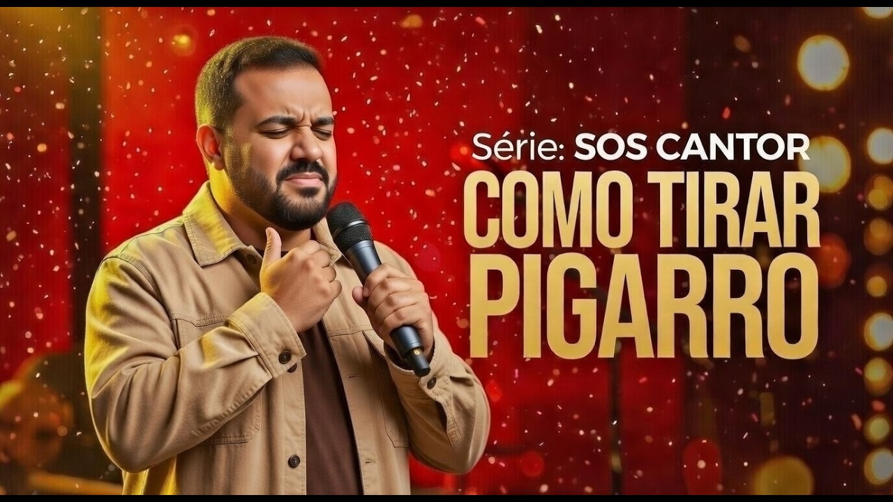 Sua voz vive com pigarro? Faça isso antes de cantar.