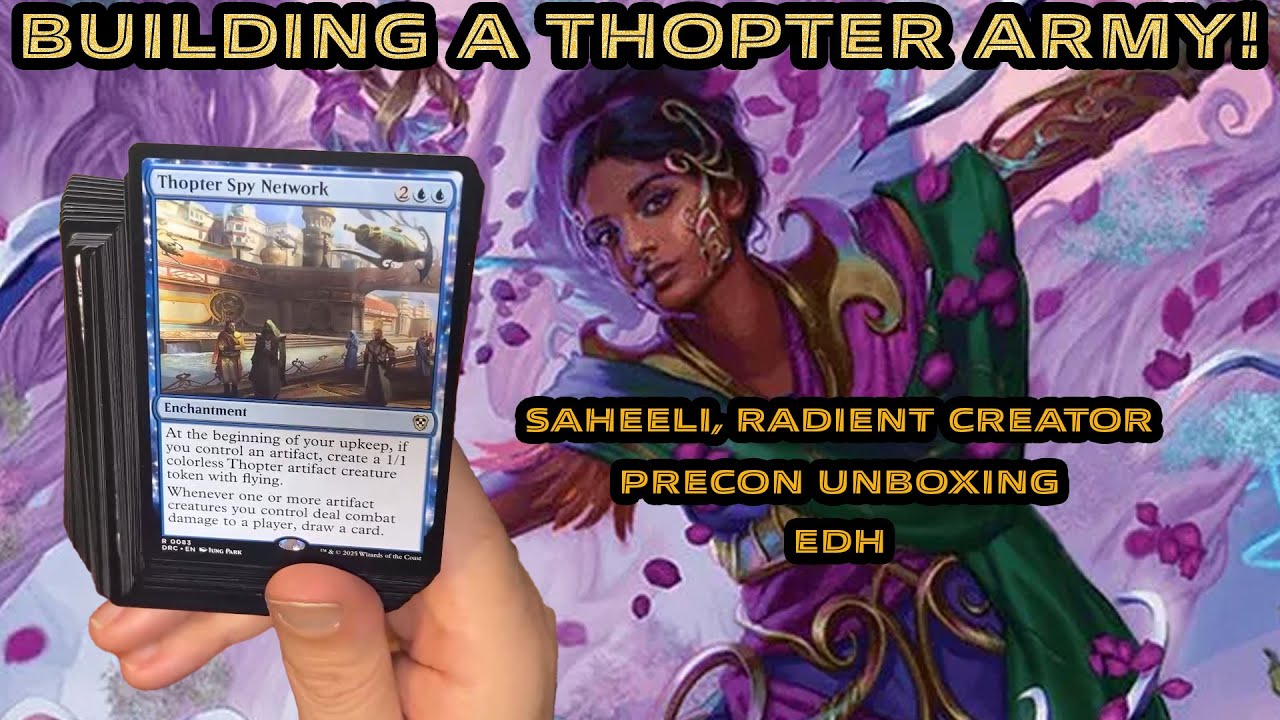What a Mood Changer! Surprise Pre Con Gift and Review of Saheeli, Radiant Creator - Temur Artifacts