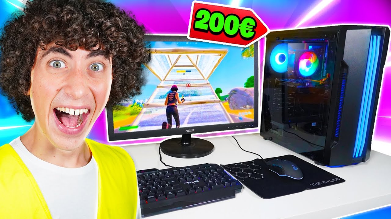 Creo una POSTAZIONE con PC DA GAMING a SOLO 200&euro;: FUNZIONA BENE?