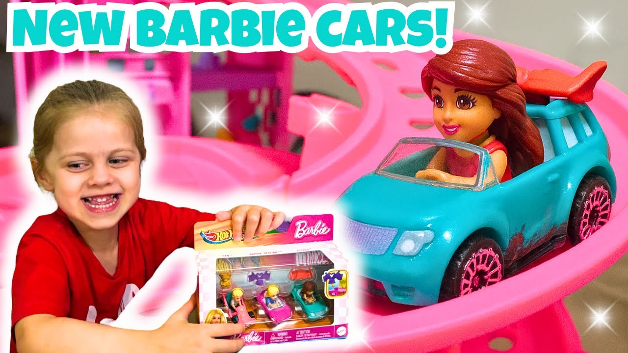 Hotwheels Barbie Racerverse 🚗✨ | Unboxing New Barbie Cars!