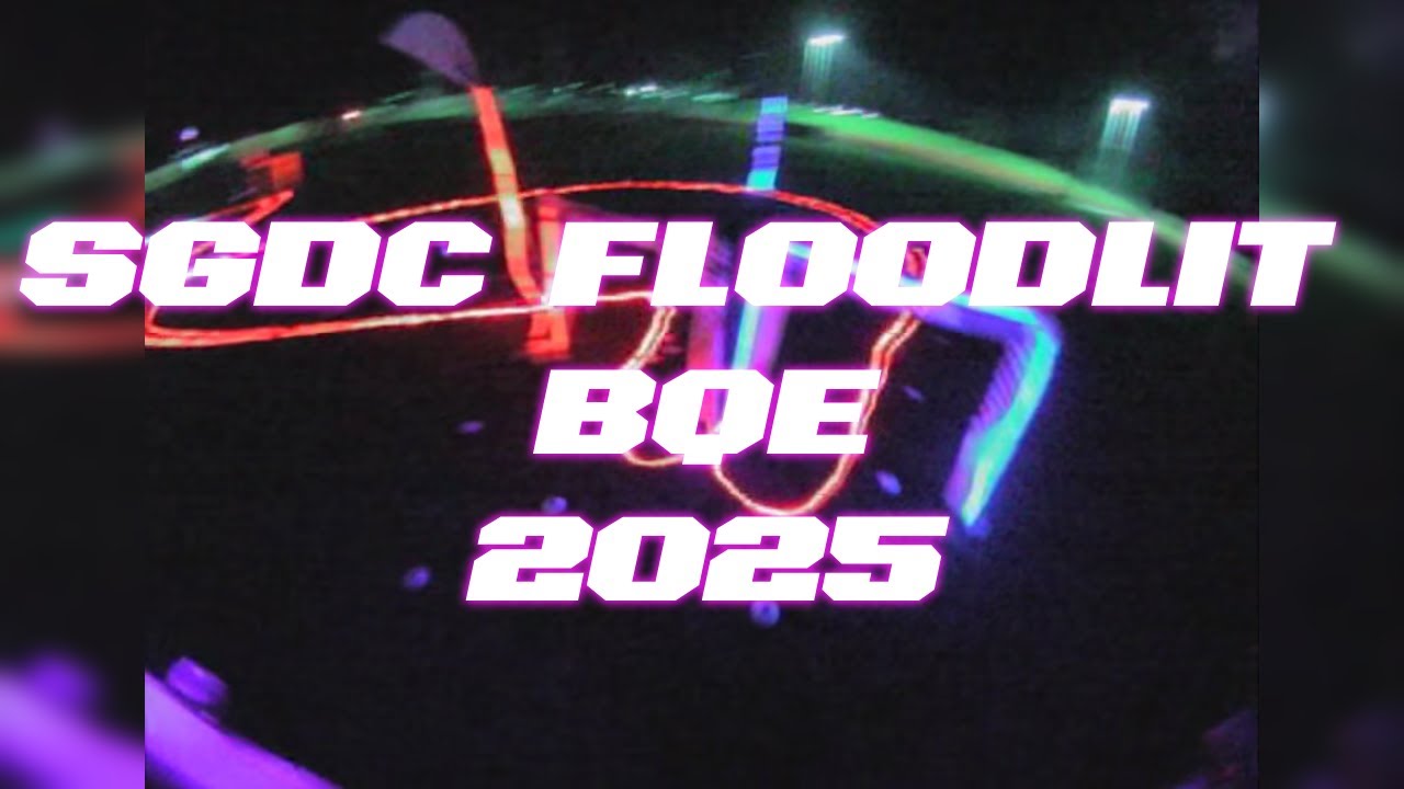 SGDC floodlit BQE 2025 | Qualified 8th | 10th overall | Night FPV racing