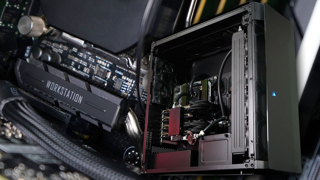 RTX2080Ti 4Way deep learning workstation PC