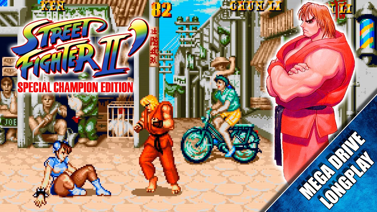 Street Fighter II': Special Champion Edition (Mega Drive | Genesis) 【Longplay】