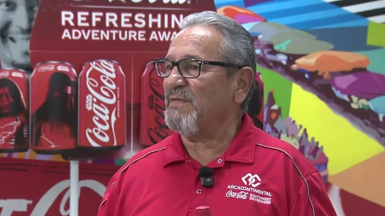 After 55 years, a San Antonio man is getting ready to retire from Coca-Cola Southwest Beverages