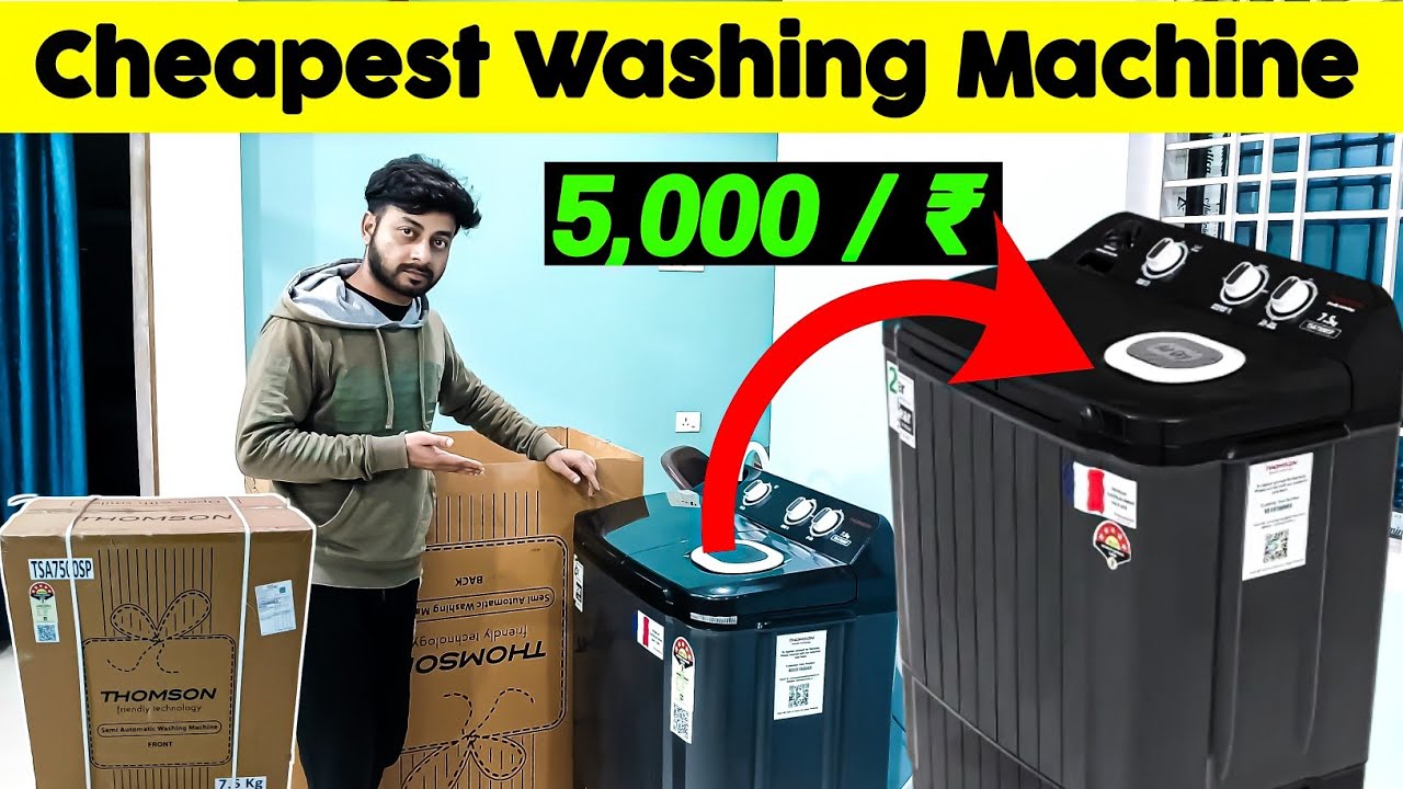 Best Semi automatic washing Machine |Thomson washing machine 7.5 kg | Under 5000 /₹