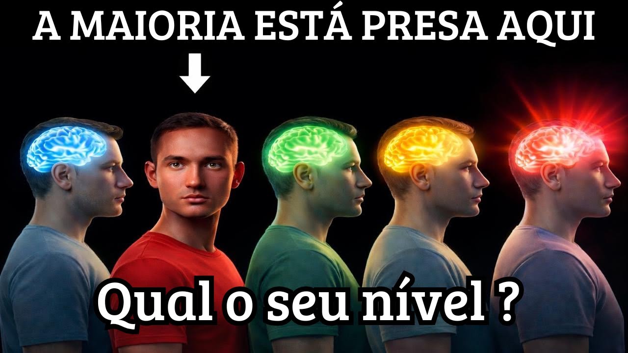Os 7 níveis de consciência (a maioria não passa do primeiro)