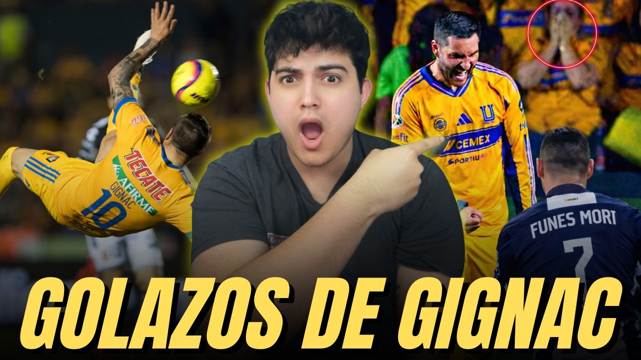 😱HONDUREÑO REACCIONA A LOS MEJORES GOLES DE GIGNAC🤯🐯 EL MEJOR JUGADOR DE LA LIGA MX