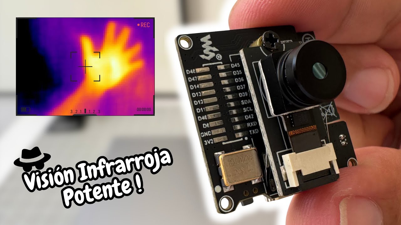 Lo que una Cámara Térmica revela en tu casa ¡Te sorprenderá! ESP32-S3