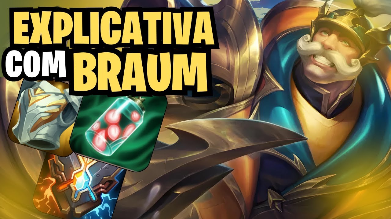 EXPLICANDO pq JOGAR com BRAUM - LoL Wild Rift