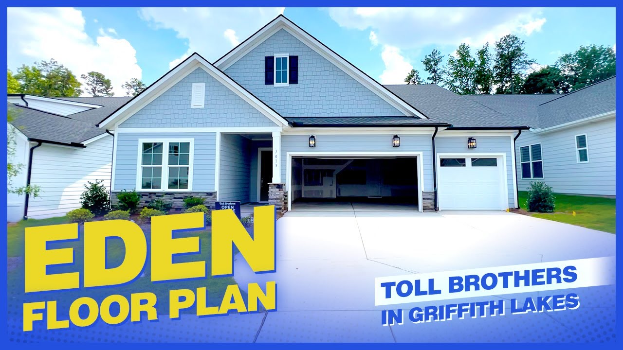 Eden Floor Plan in Griffith Lakes | Charlotte New Construction